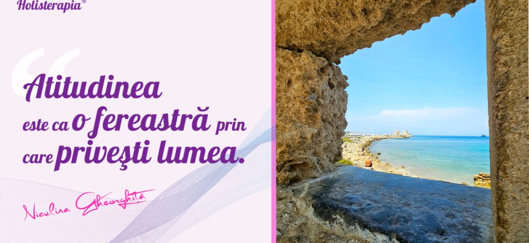 Atitudinea este totul. Niculina Gheorghita