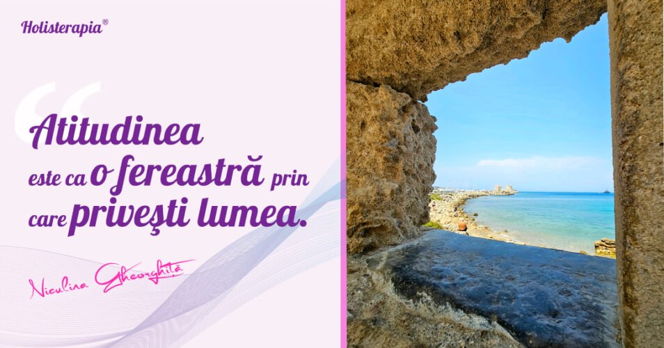 Atitudinea este totul. Niculina Gheorghita