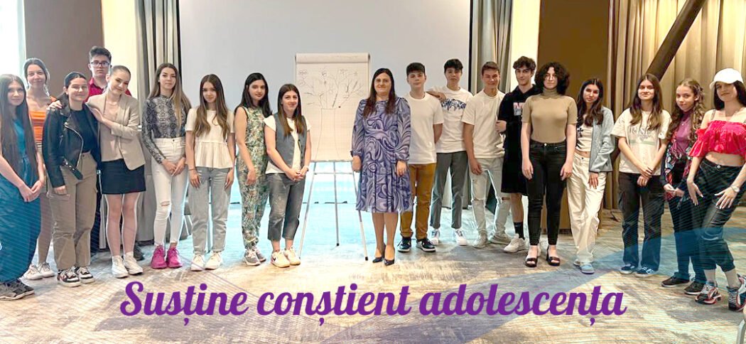 Susține conștient adolescența