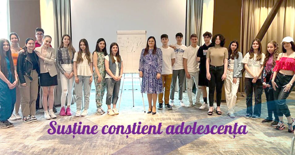 Susține conștient adolescența