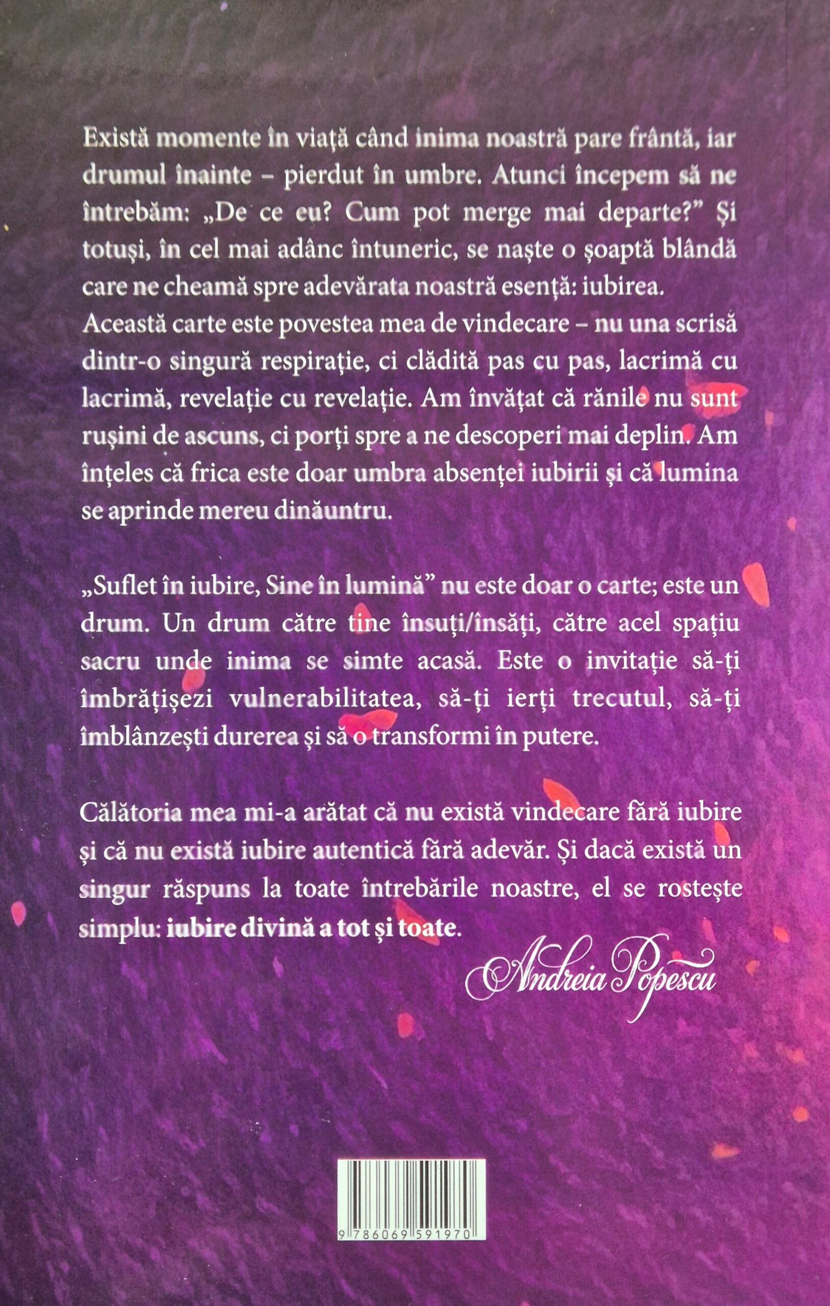 Suflet în iubire, Sine în lumină - Andreia Popescu - imagine 2